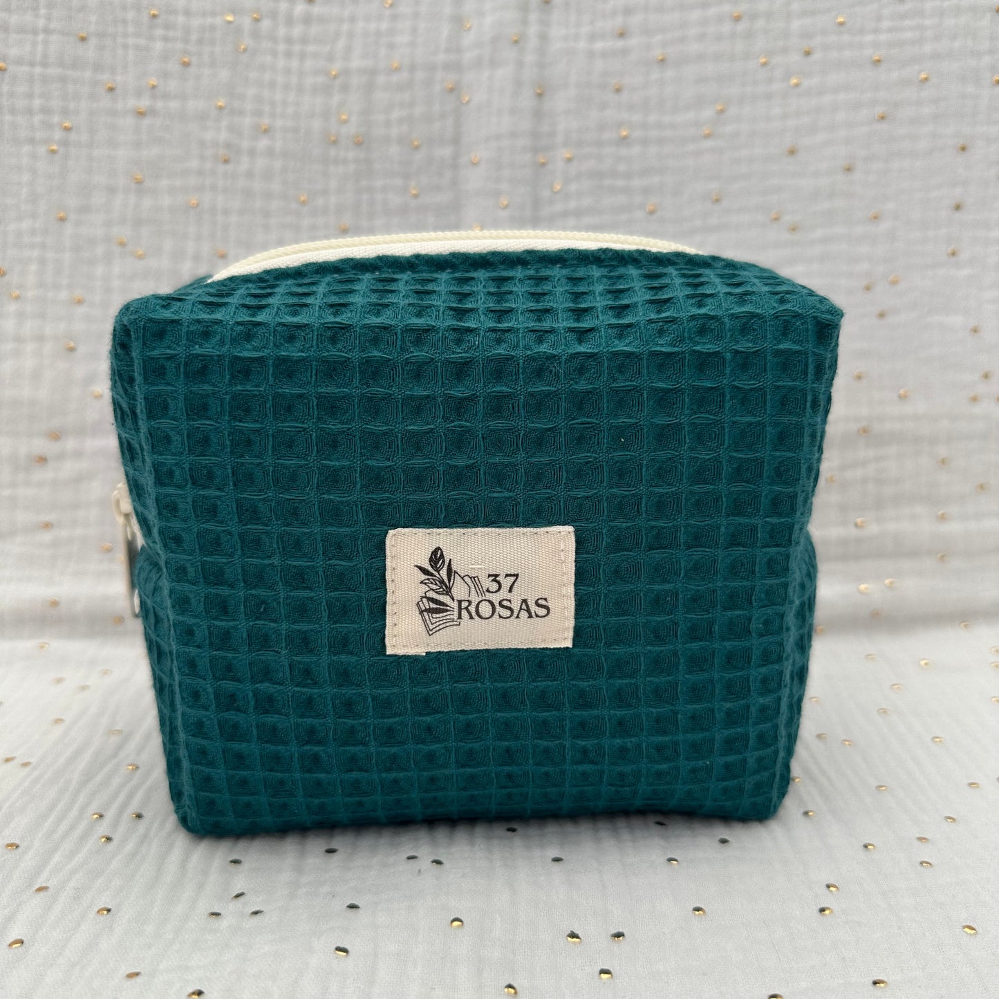 Neceser Lizzy AIRE Waffle Verde Bosque