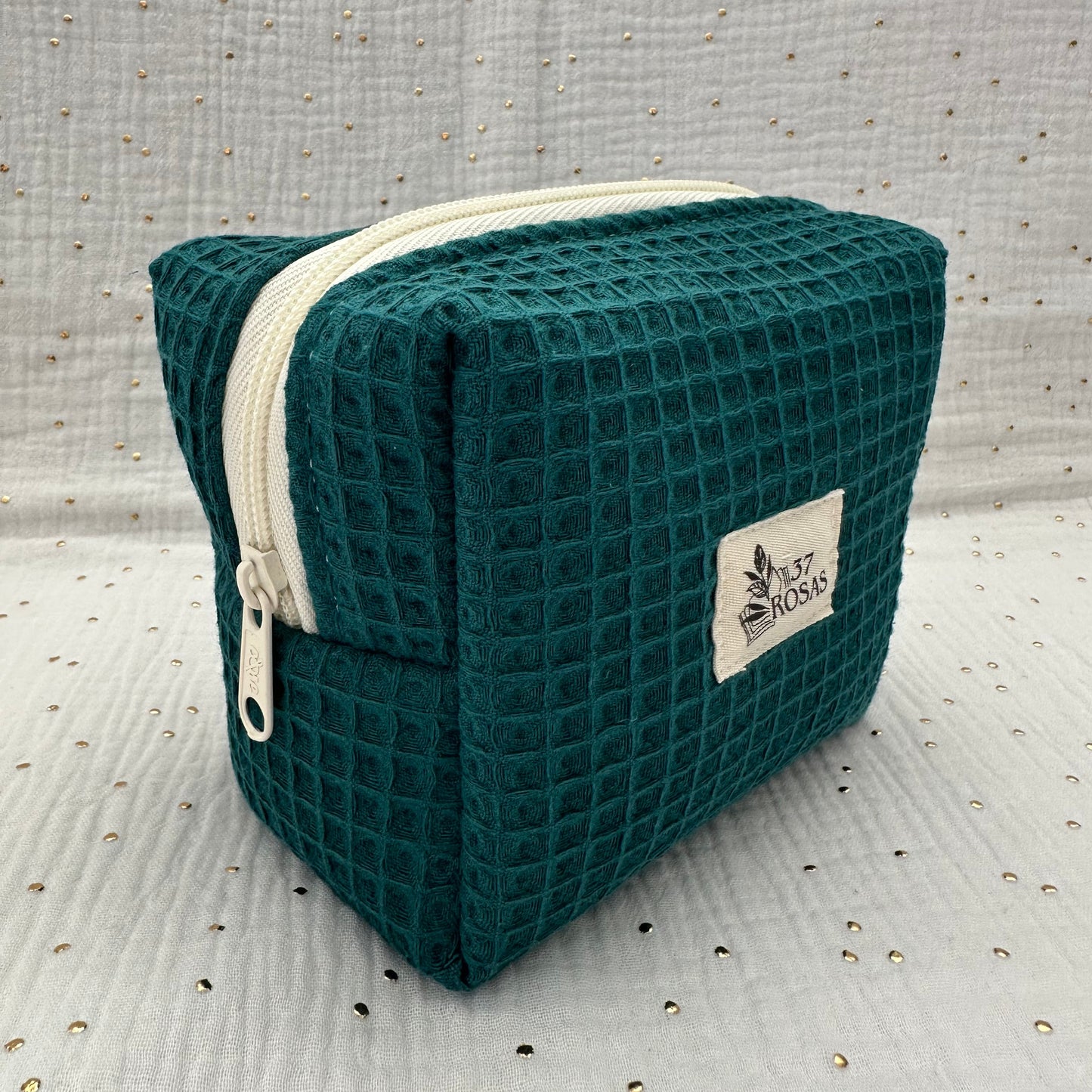 Neceser Lizzy AIRE Waffle Verde Bosque