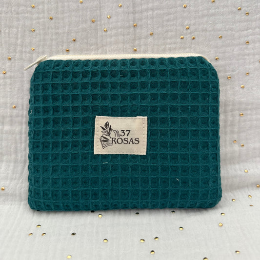 Monedero AIRE Waffle Verde Bosque