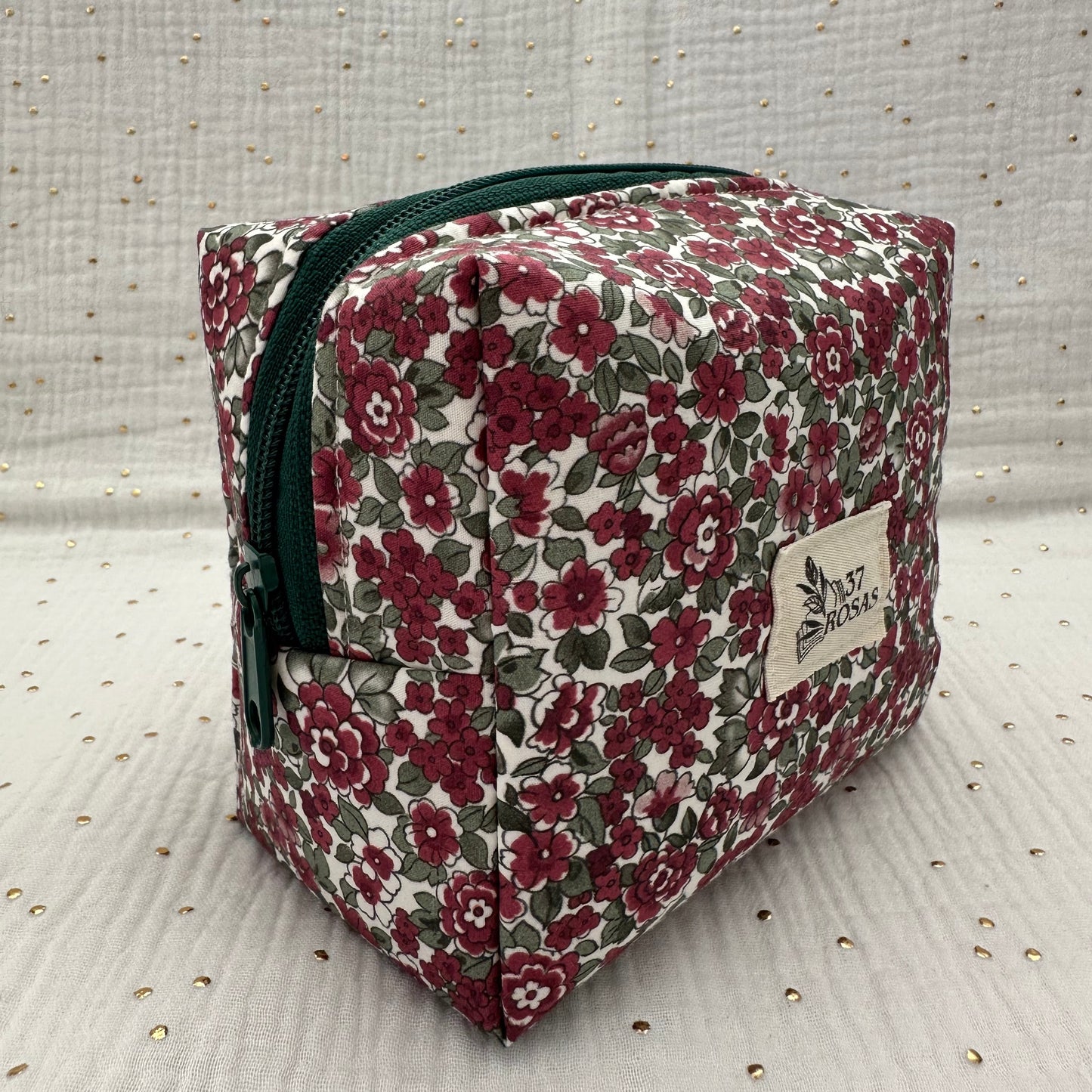 Neceser Lizzy AIRE Floral Granate