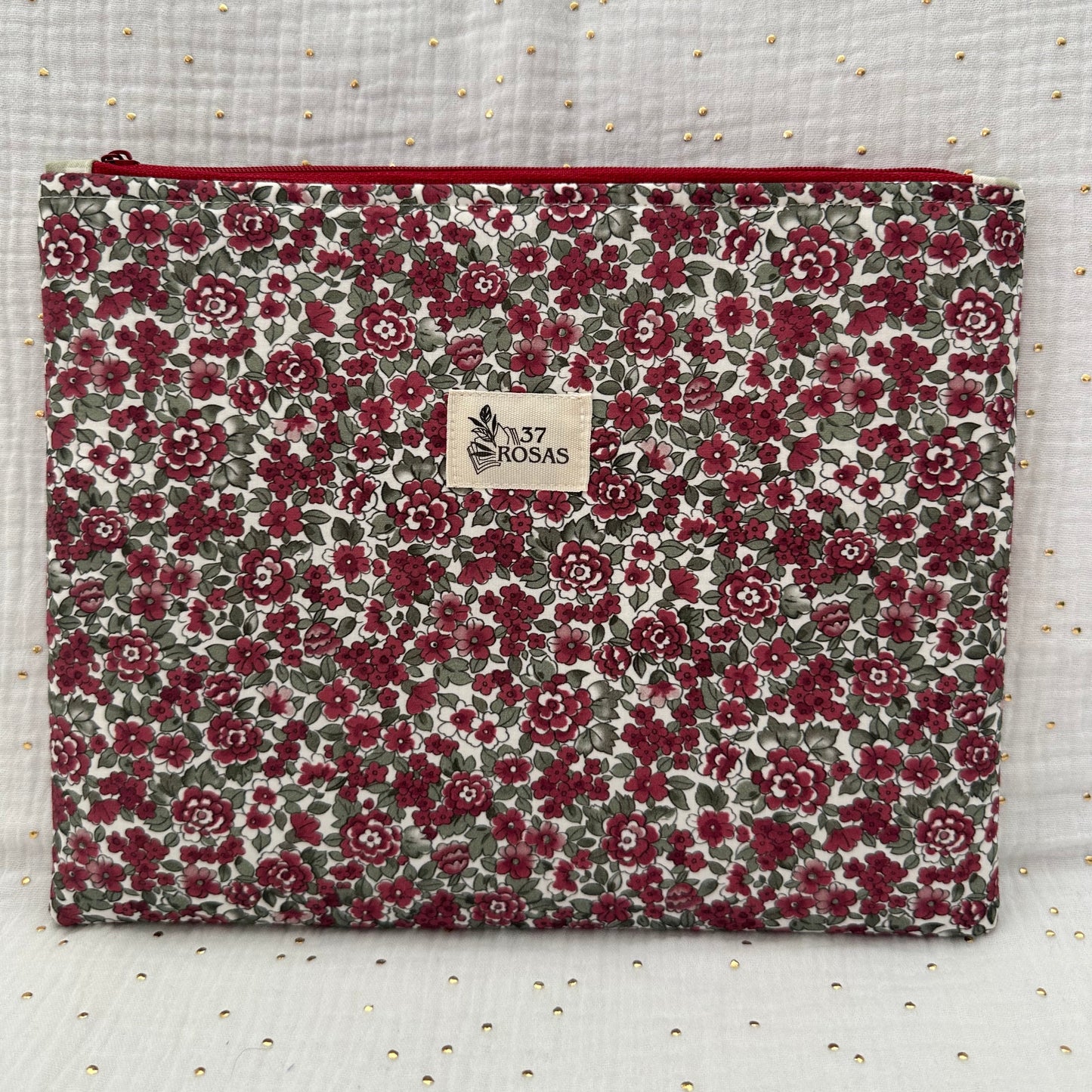 Neceser Emma AIRE Floral Granate