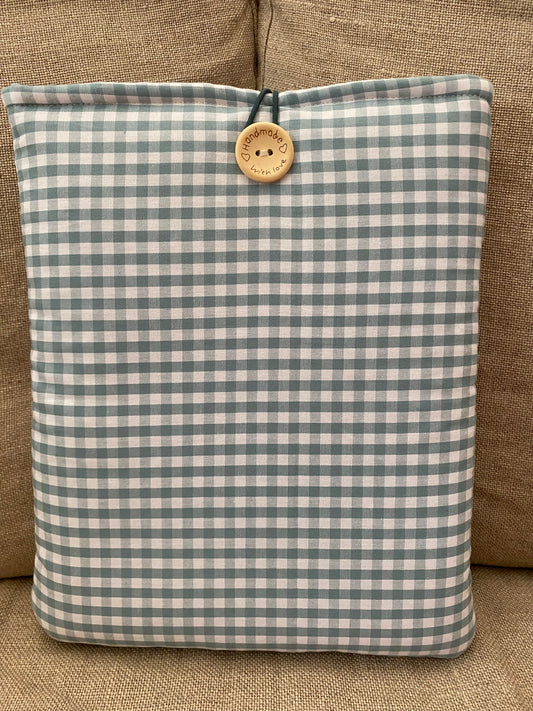 Funda de libro Vichy Turquesa
