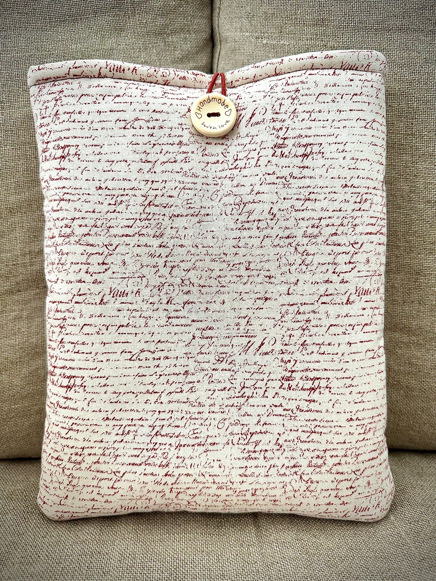 Funda de libro Manuscrito