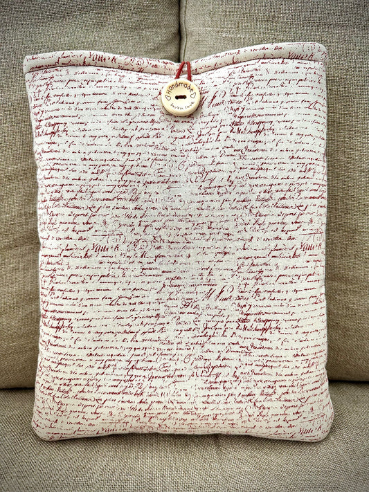Funda de libro Manuscrito