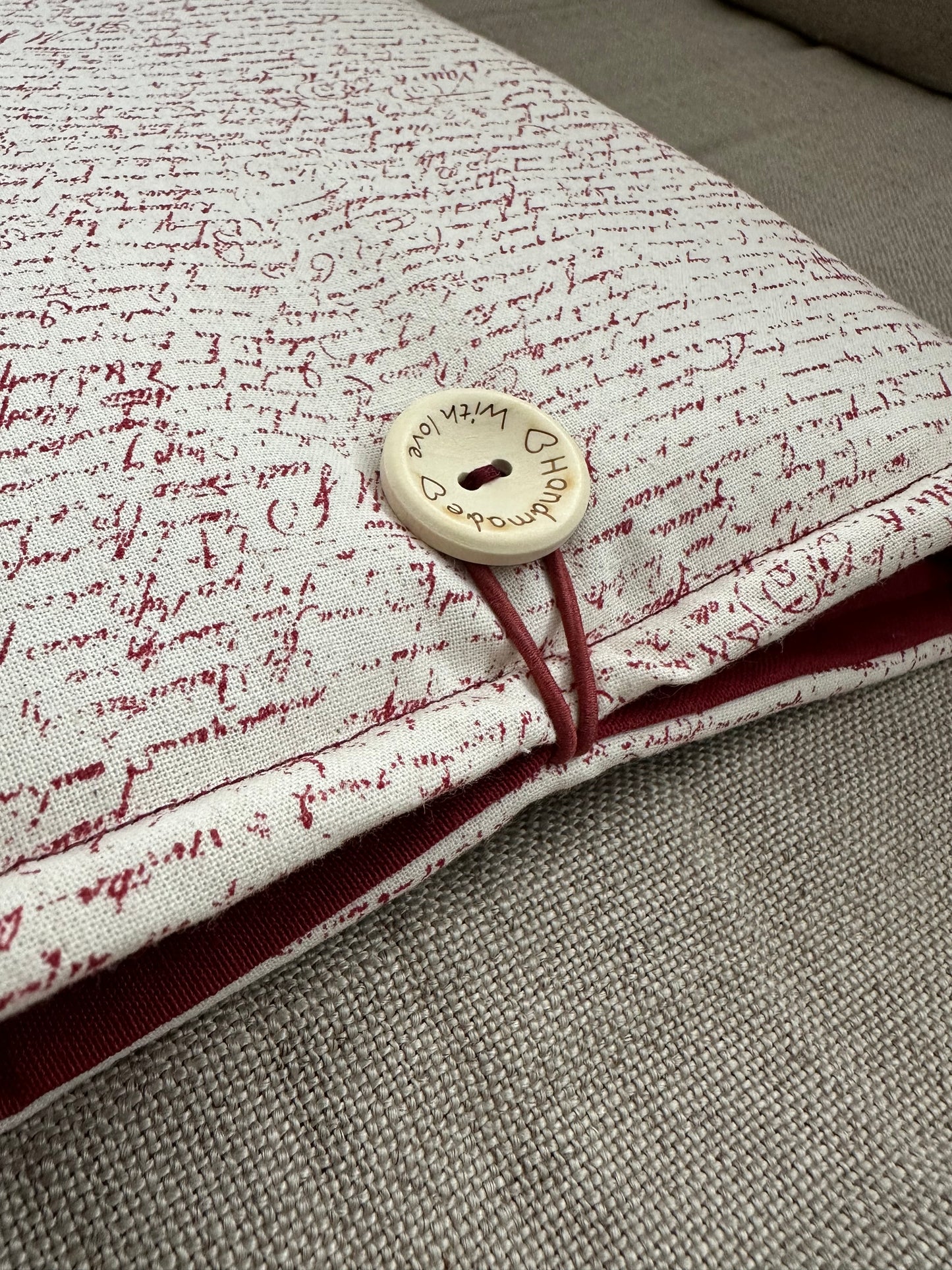 Funda de libro Manuscrito