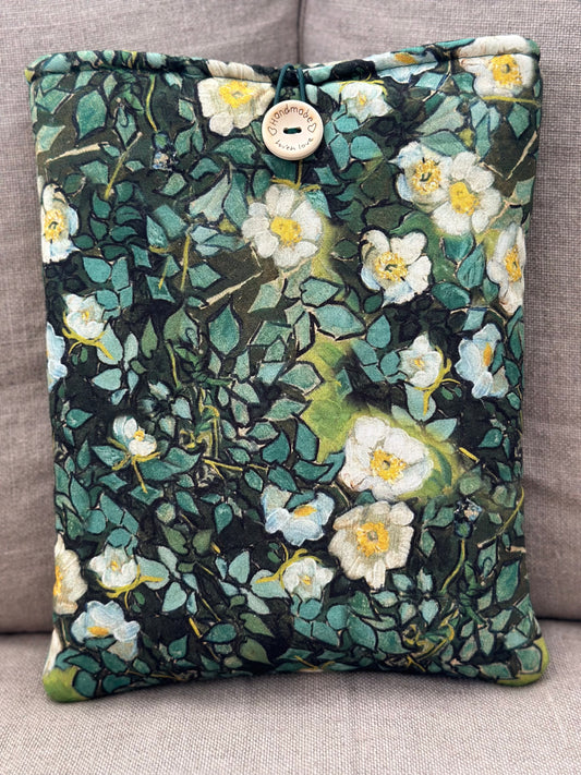 Funda de libro Rosas silvestres (Van Gogh)