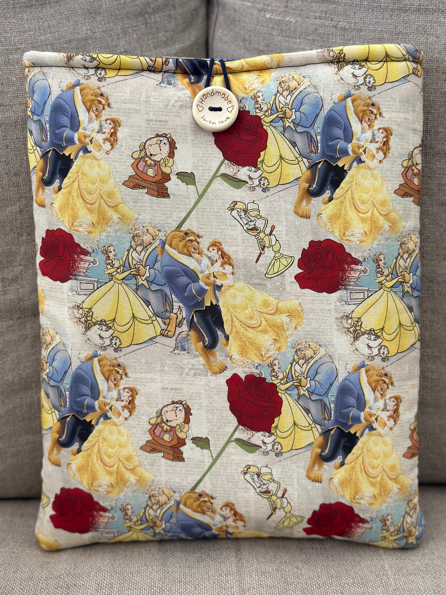 Funda de libro Festín La Bella y La Bestia