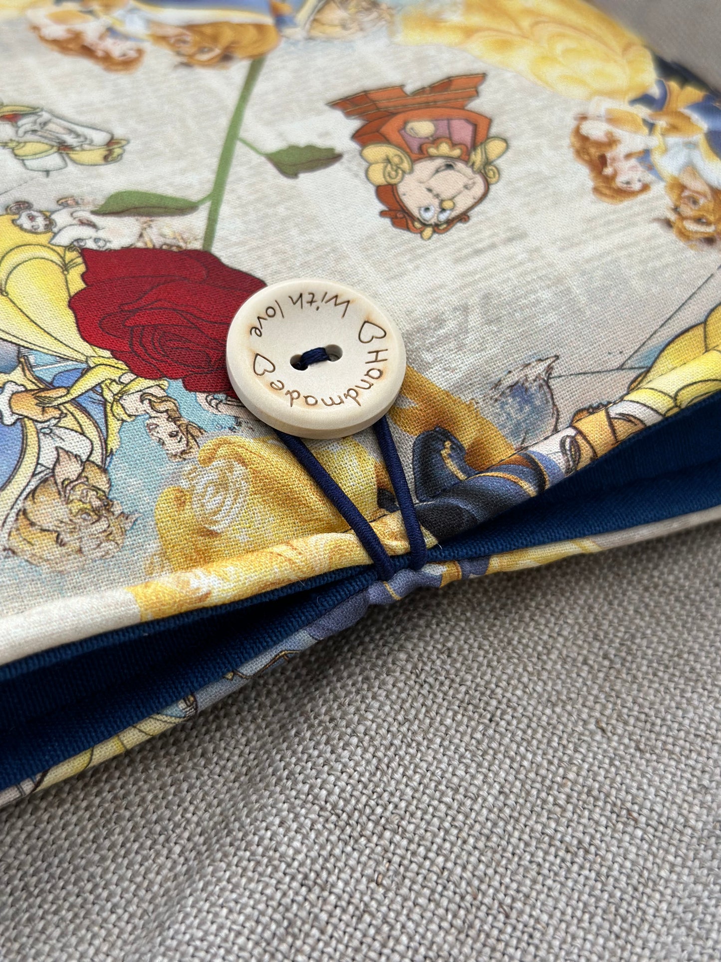 Funda de libro Festín La Bella y La Bestia