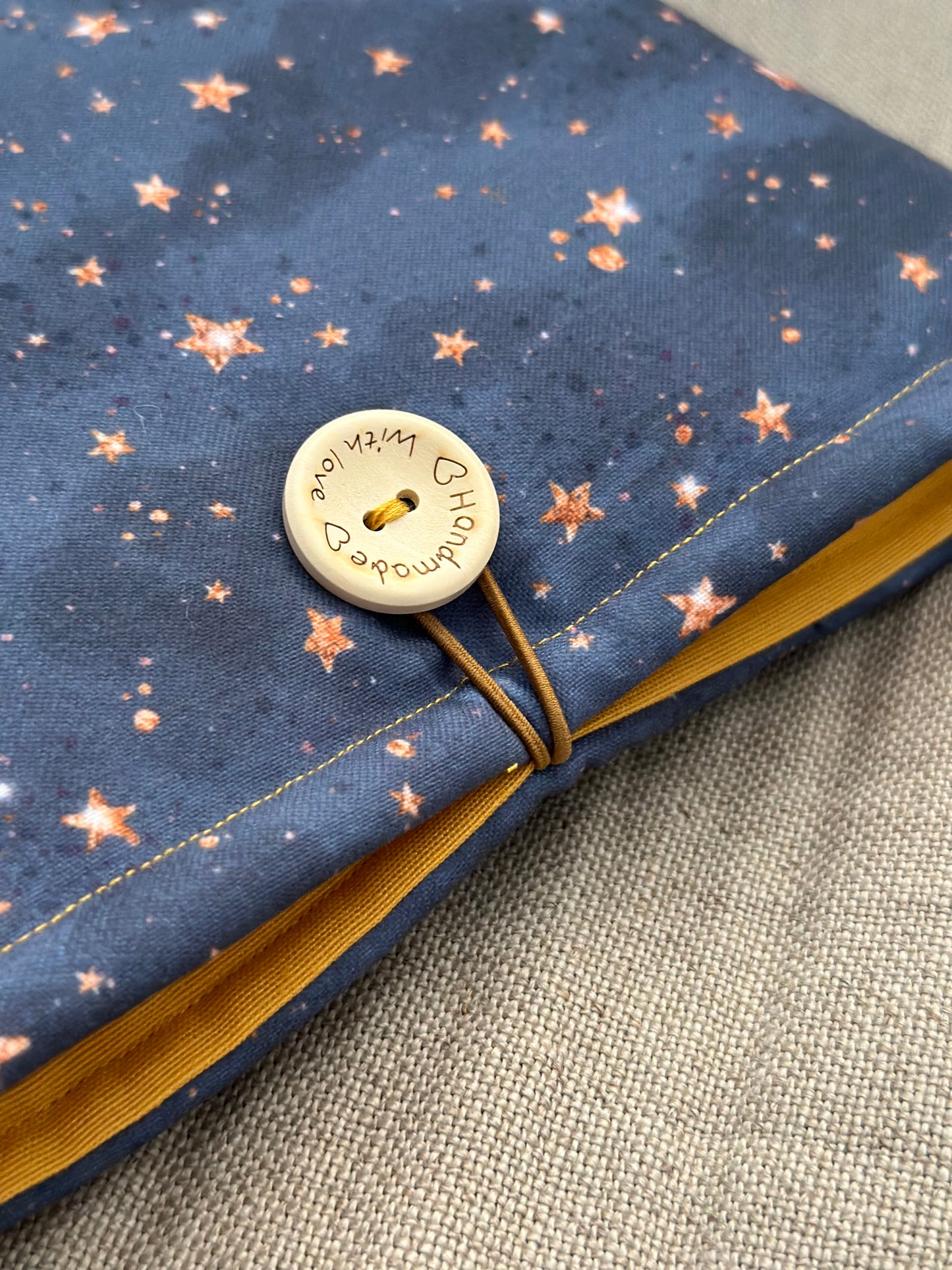 Funda de libro estrellas