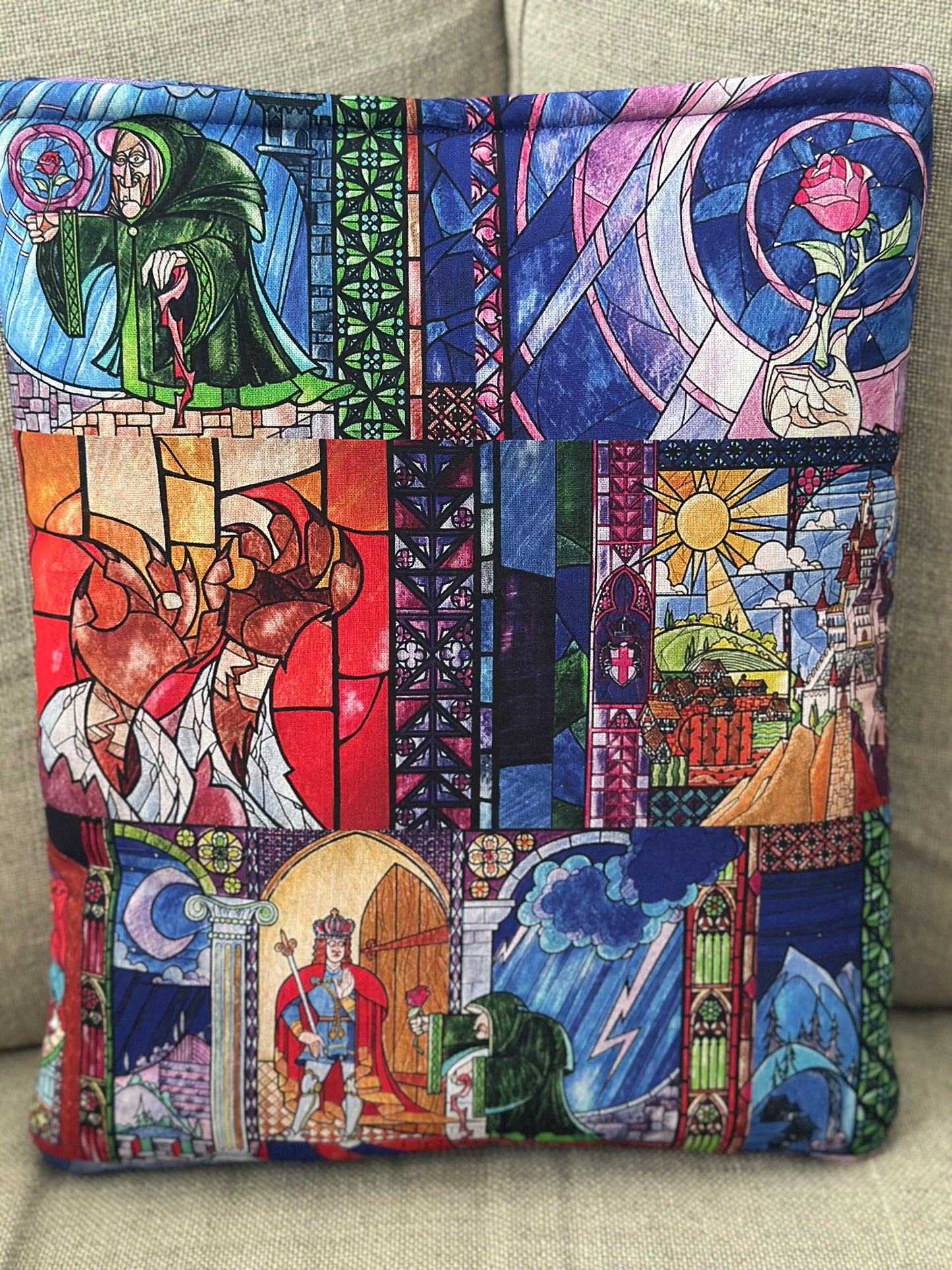 Funda de libro Prólogo La Bella y La Bestia