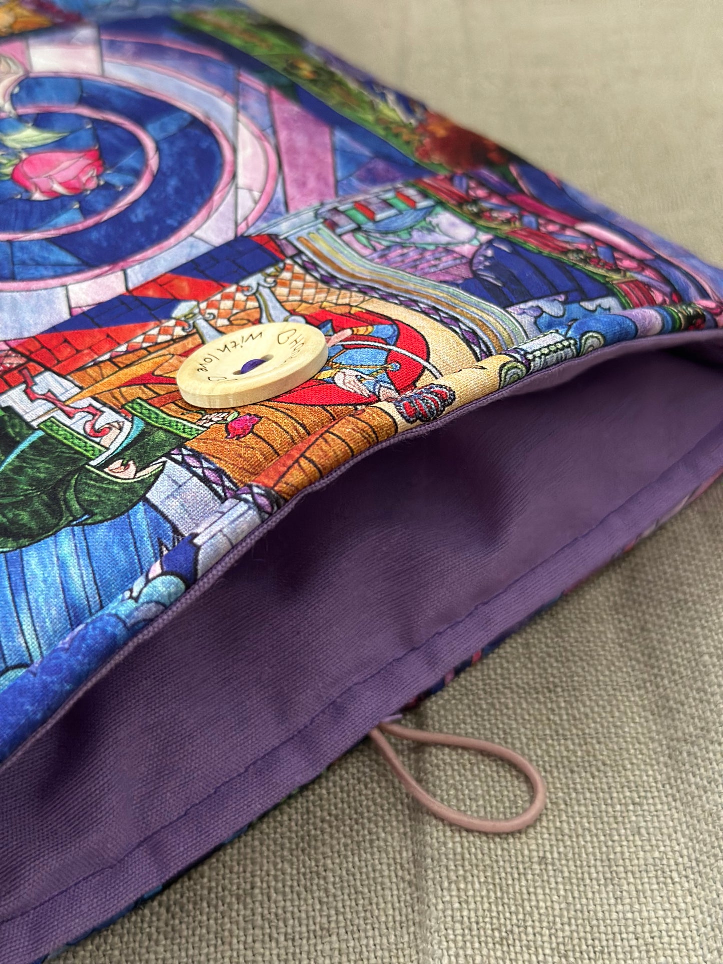 Funda de libro Prólogo La Bella y La Bestia