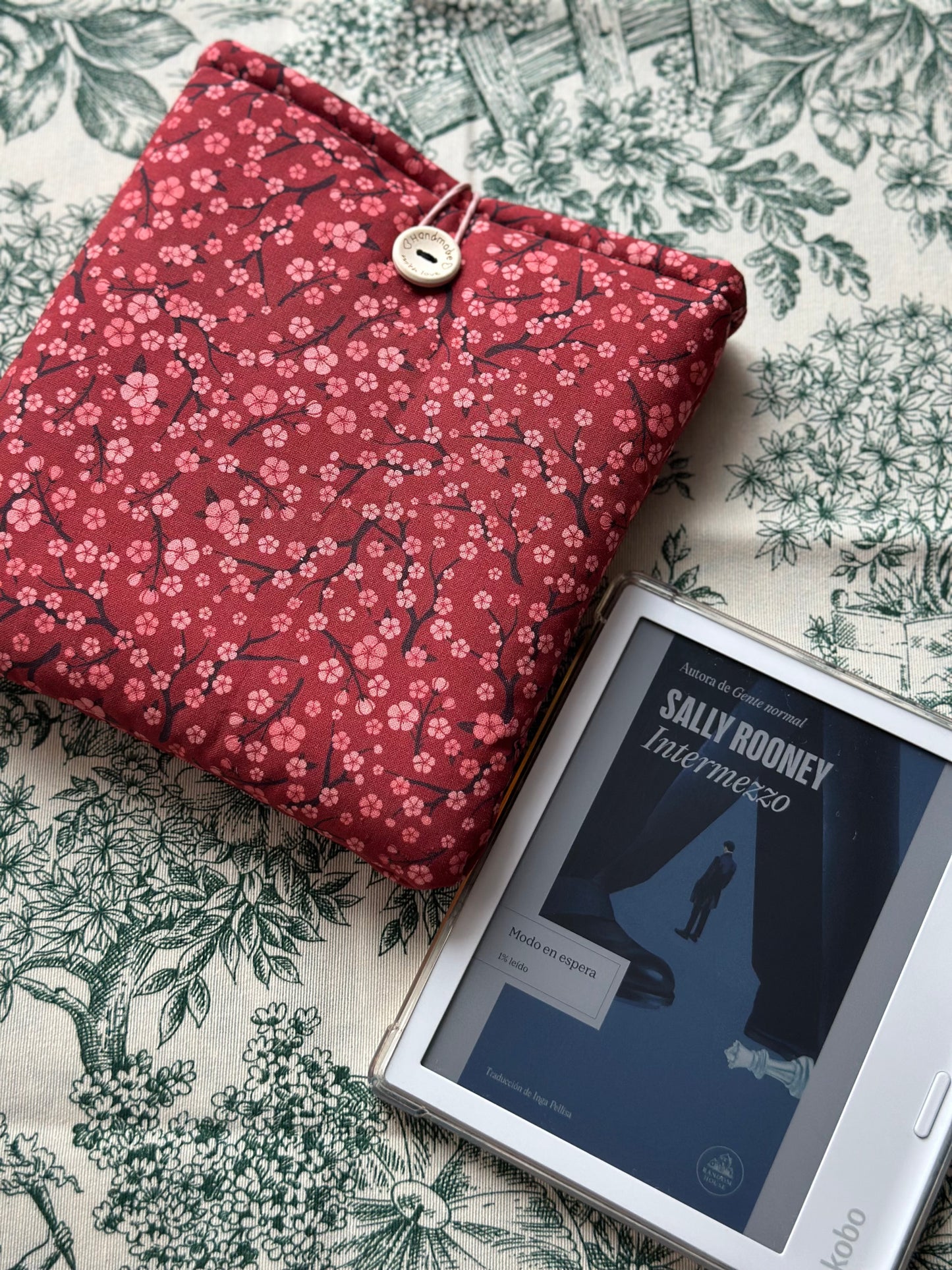 Funda para eReader Cherry Blossom