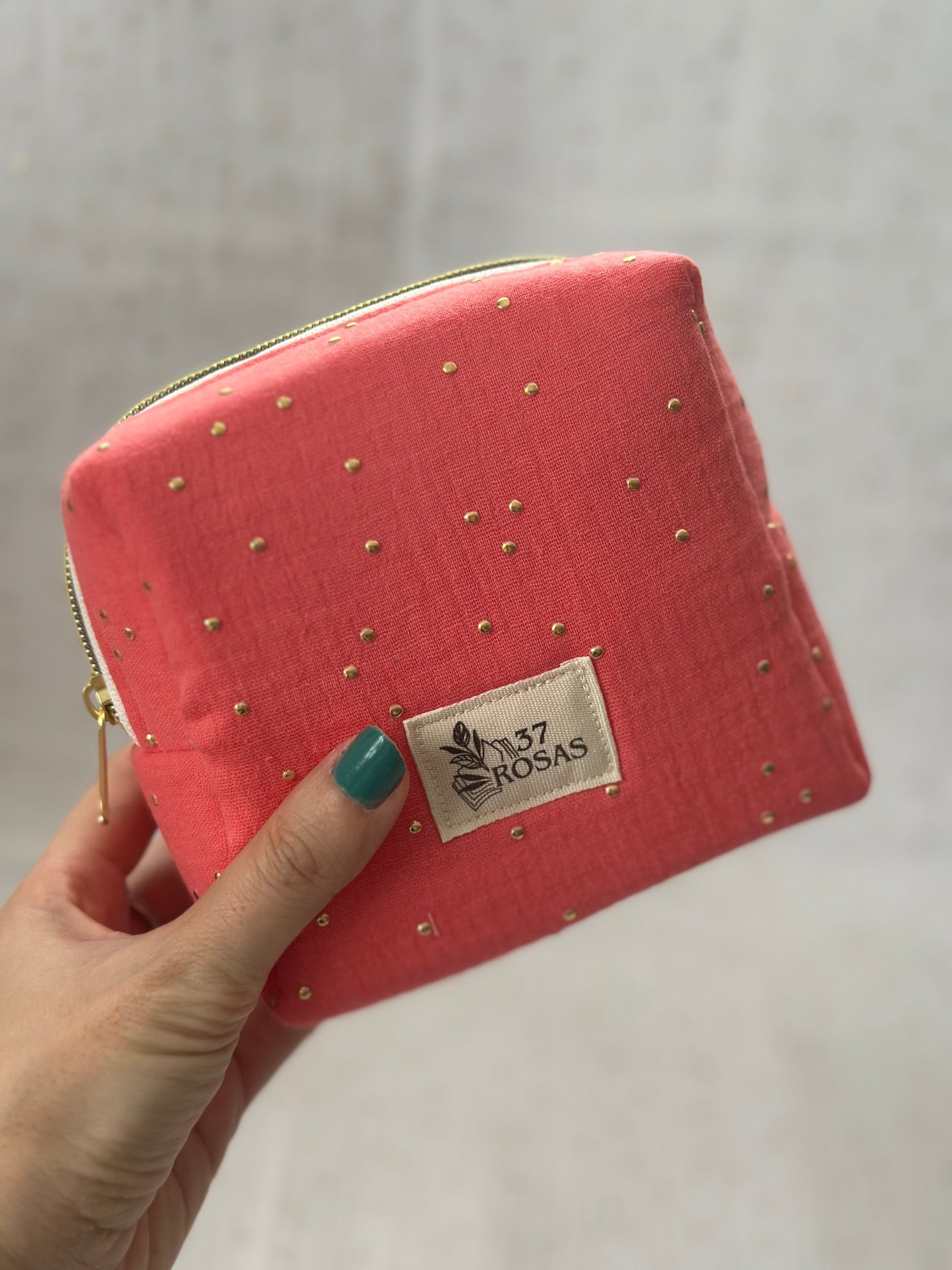 Neceser Lizzy Muselina Coral