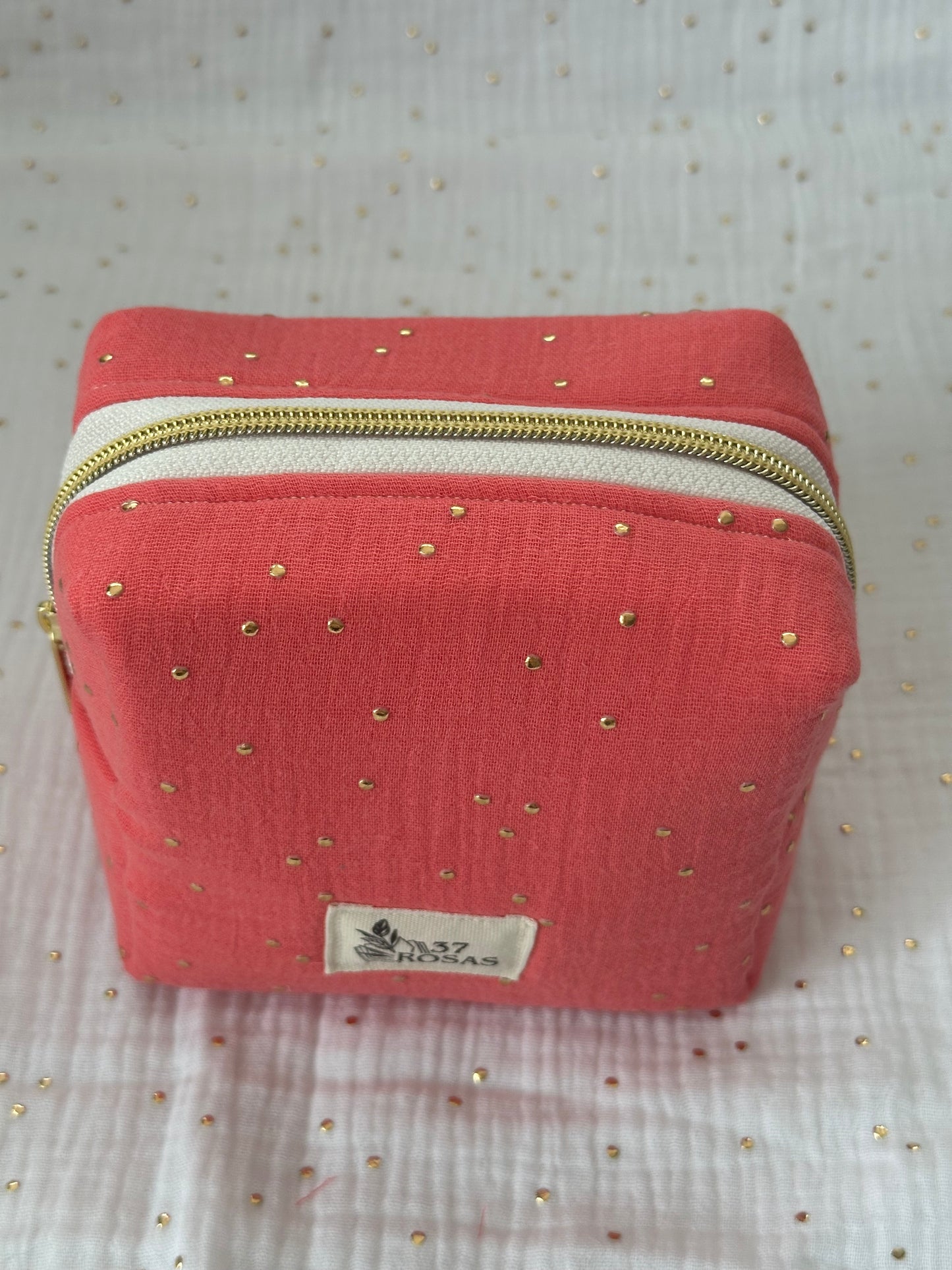 Neceser Lizzy Muselina Coral