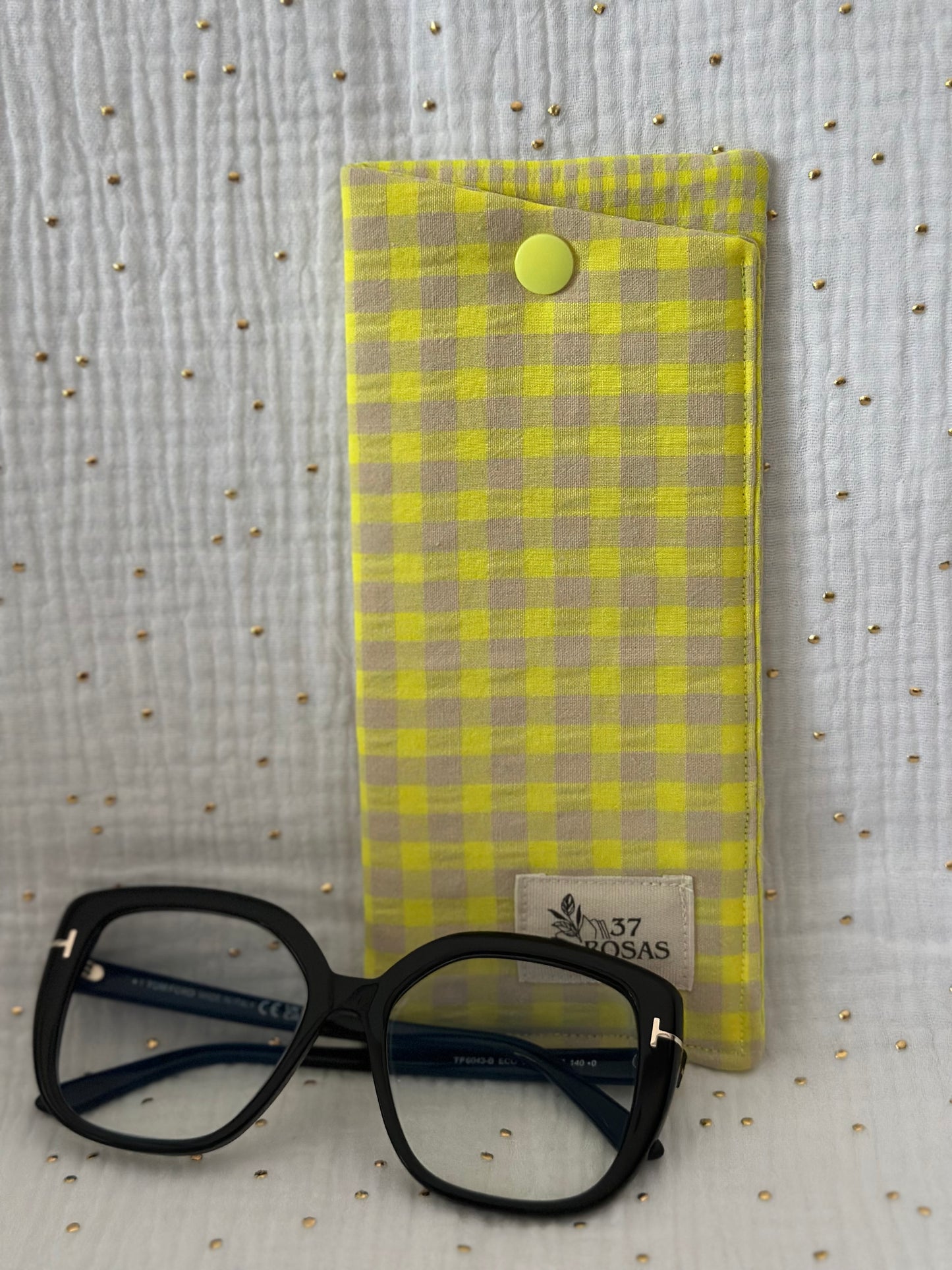 Funda de gafas Vichy Amarillo Flúor
