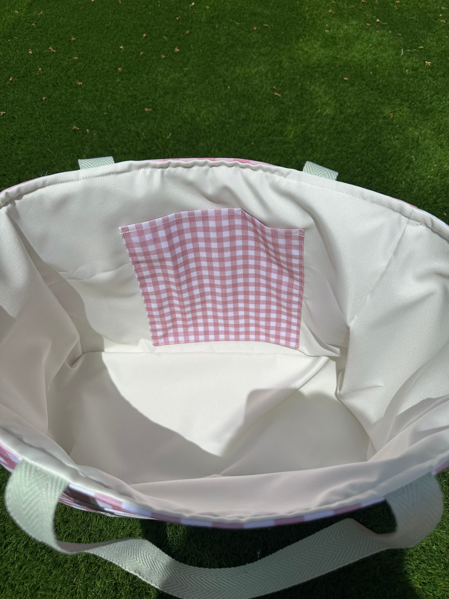 Bolso Gadir Rosa empolvado y verde