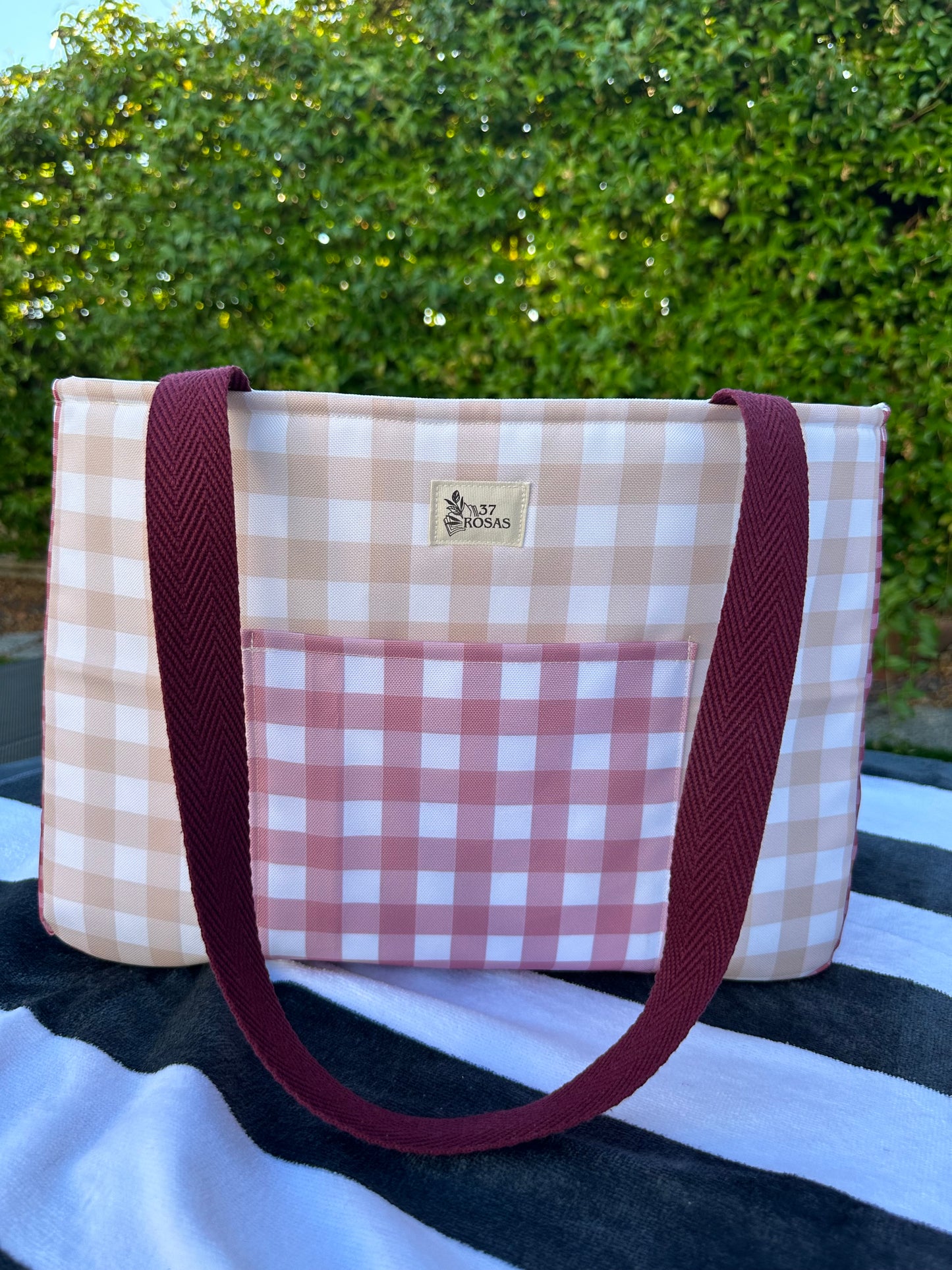 Bolso Gadir Arena y Cereza 🍒