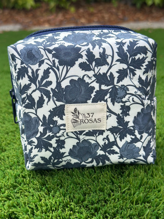 Neceser Lizzy William Morris Azul Oscuro