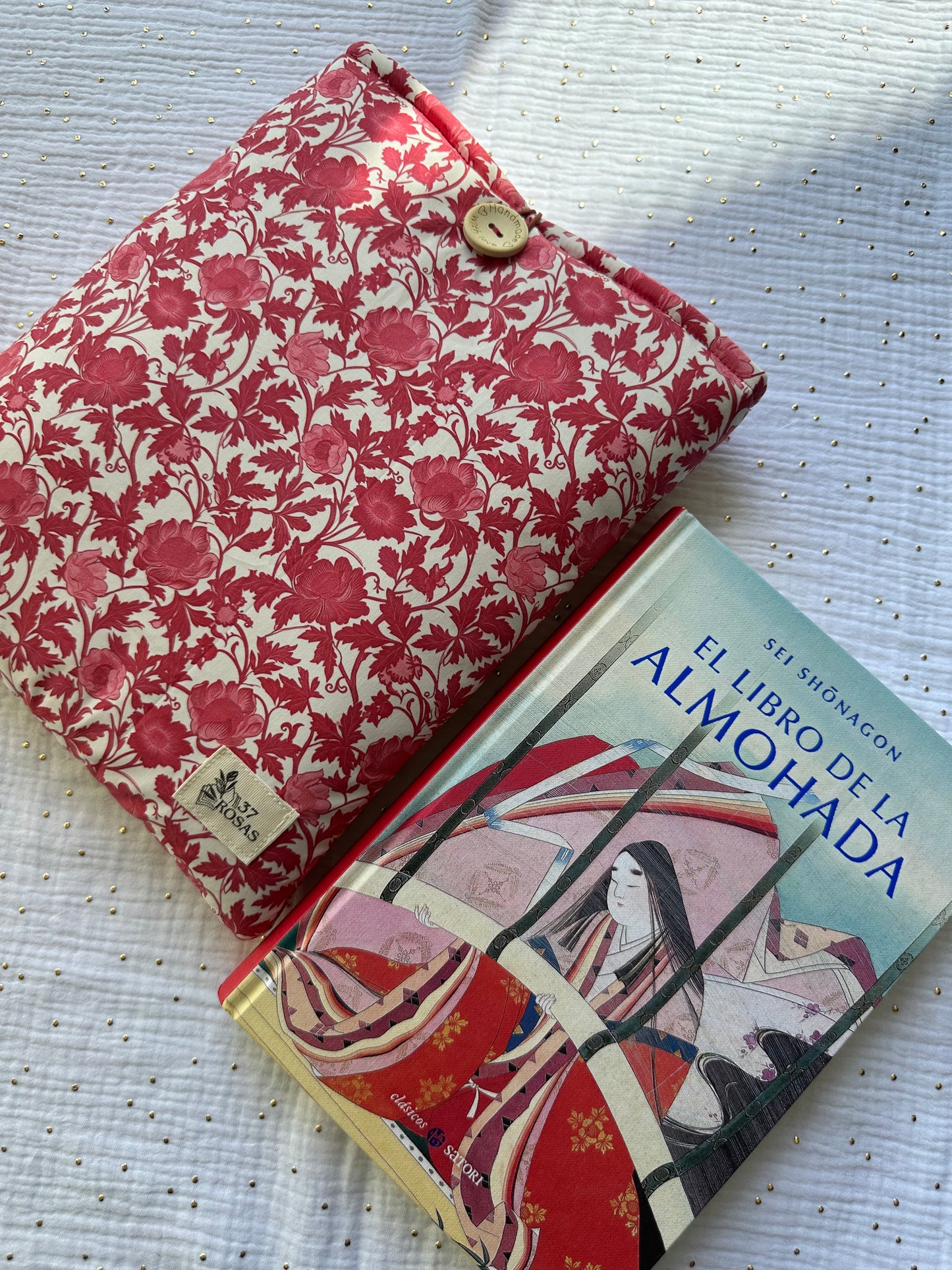 Funda de libro Williams Carmesí