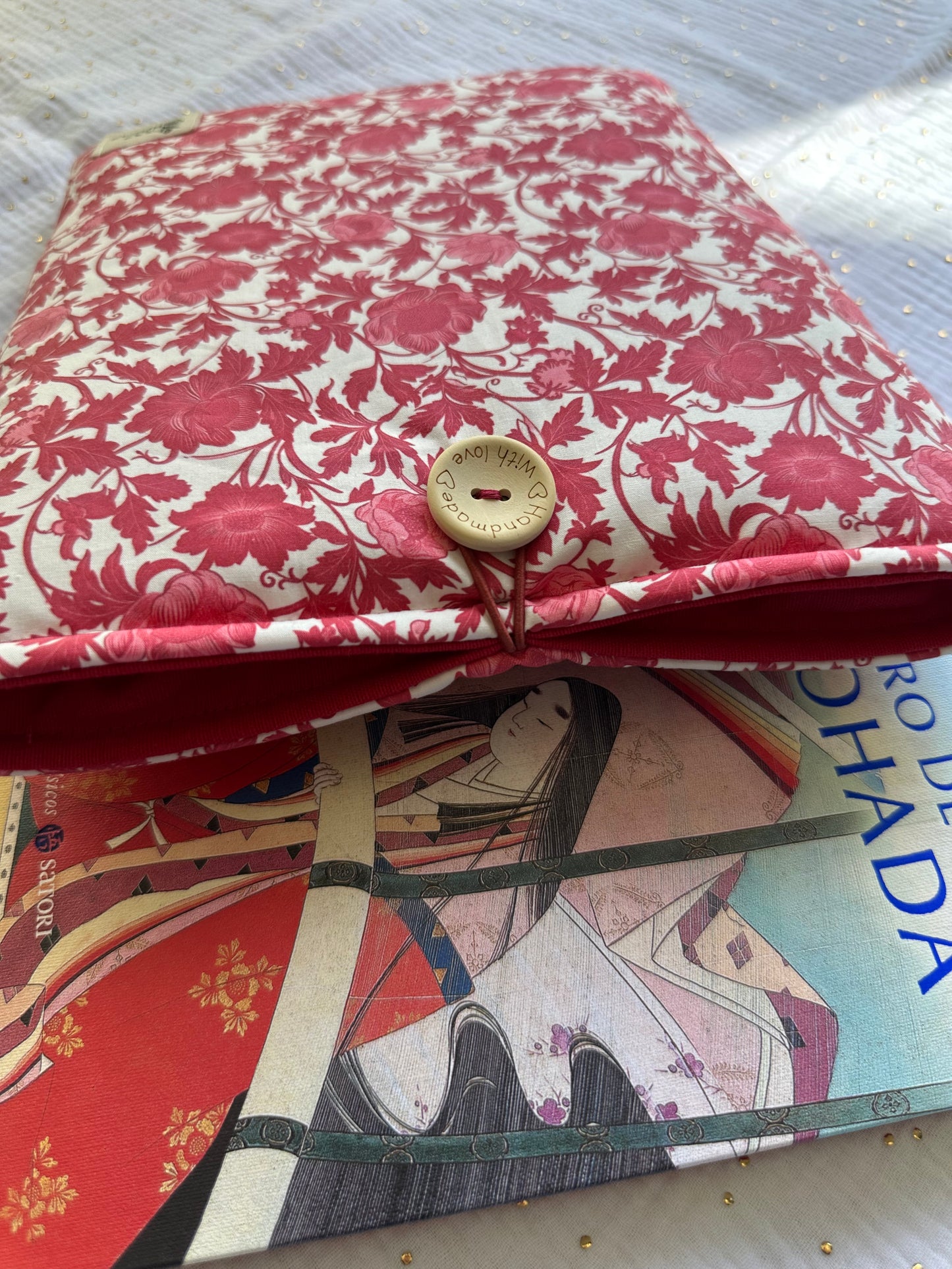 Funda de libro Williams Carmesí