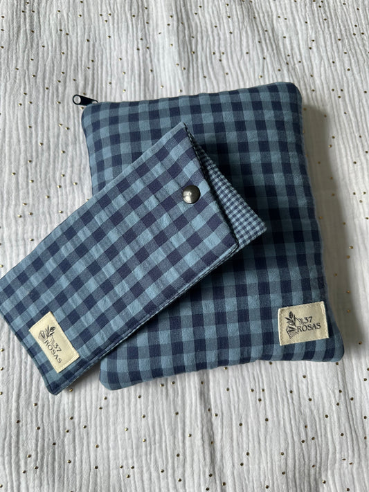 Funda para eReader Vichy Azul Marino