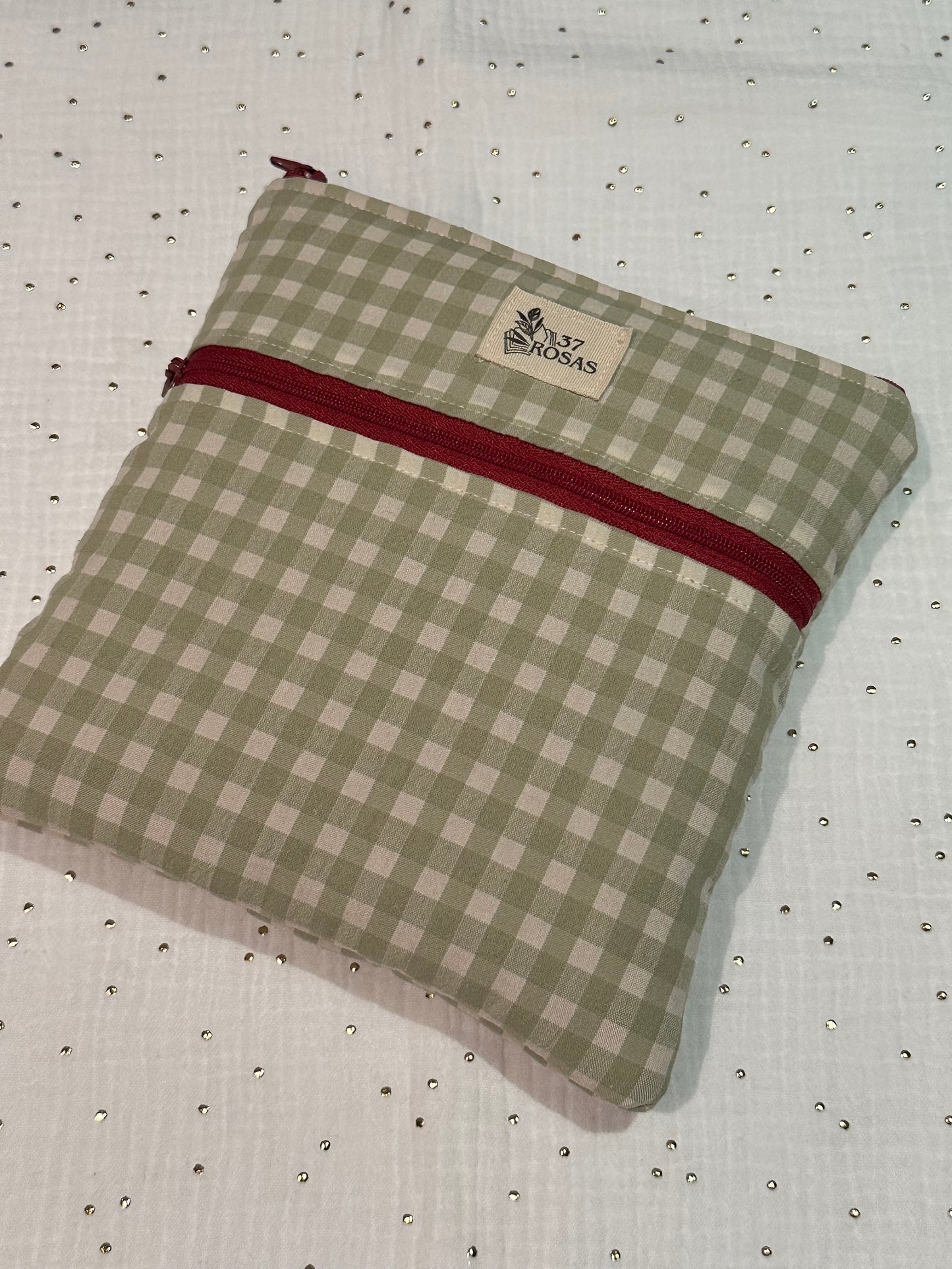 Funda para eReader Vichy Verde Té con bolsillo