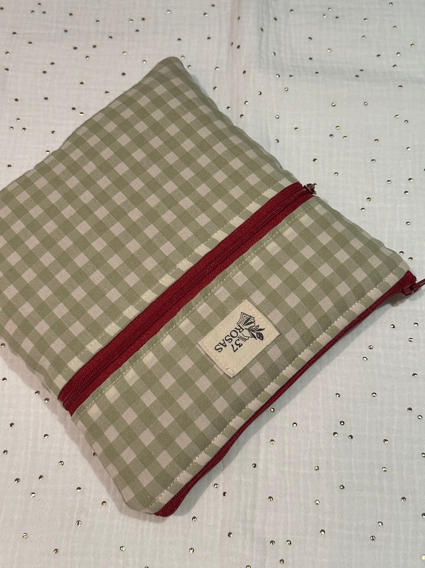 Funda para eReader Vichy Verde Té con bolsillo